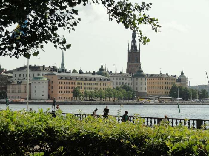 La mer n'est jamais loin à Stockholm. Photo Nord Espaces