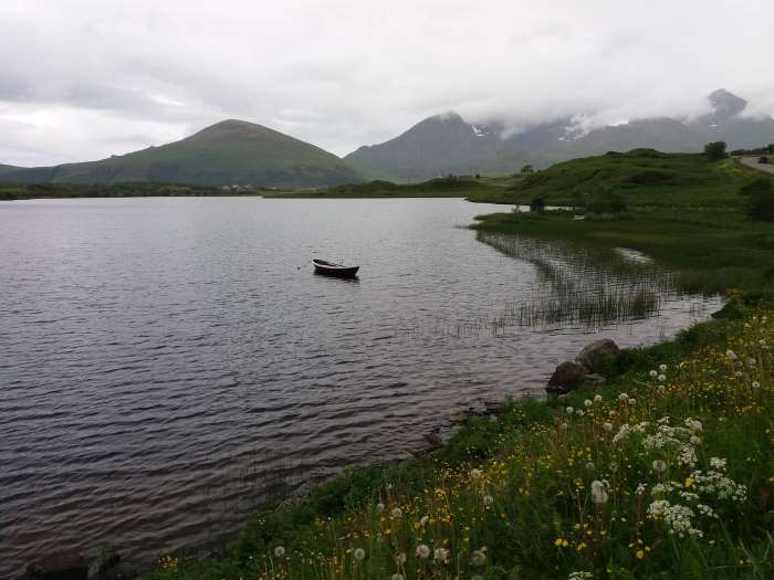 Des îles au-delà du cercle polaire, photo de Madame B., juin 2019