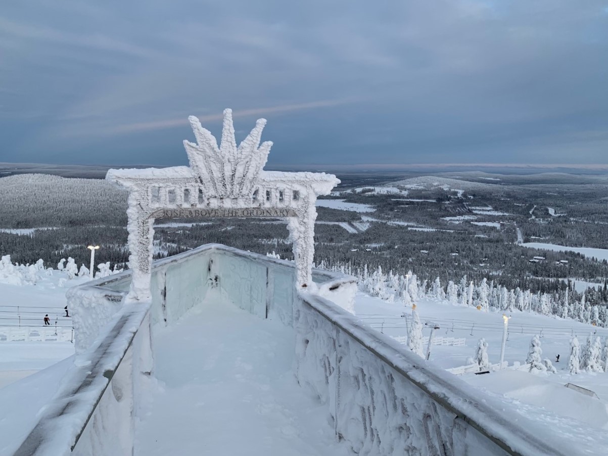 L'Ostrobotnie du Nord est l'une des régions les plus enneigées de Finlande. Photo de Julien D., janvier 2023