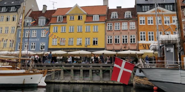 Le port de Copenhague par Martin et Lucie R., voyageurs Nord Espaces, Danemark, août 2023