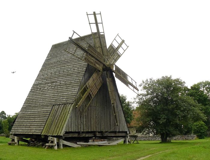 Moulin historique sur l'île de Gotland. Photo Nord Espaces