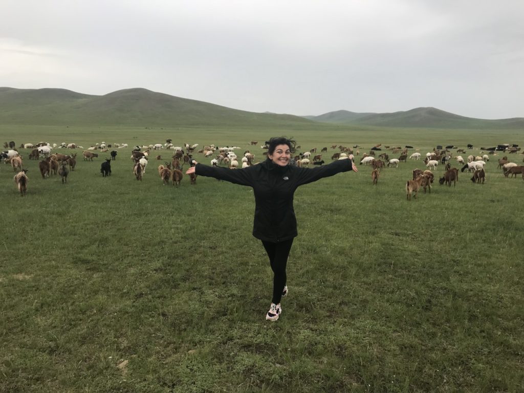 Stéphanie en Mongolie, Nord Espaces, août 2019