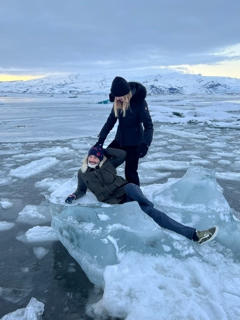 Nouvel An Viking en Islande, sur la glace - Photo Gaël G.