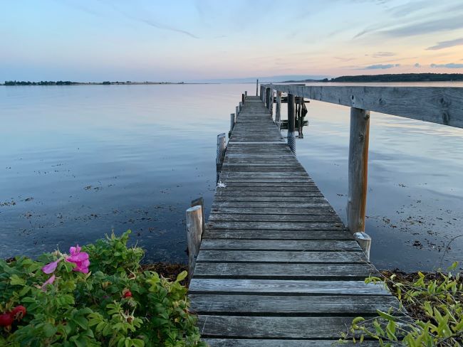 Ponton à Faaborg en Fionie. Photo de Patricia Z., Danemark, août 2022