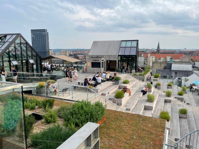 Rooftop à Aarhus. Photo de Patricia Z., Danemark, août 2022