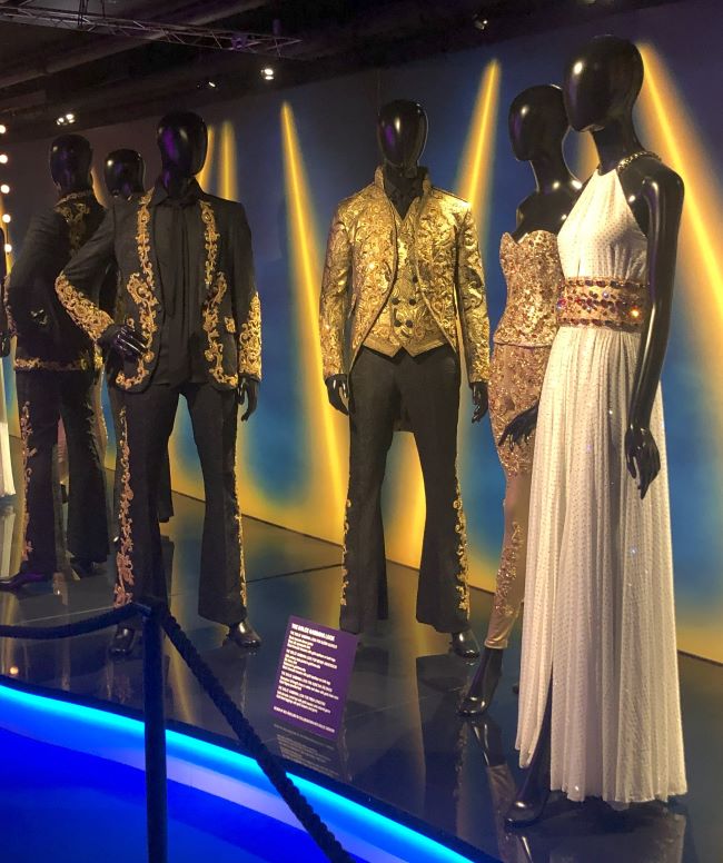 ABBA habillé par Dolce & Gabbana. Photo Nord Espaces, ABBA Museum, Stockholm, 2023