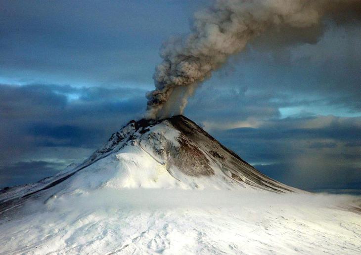 Éruption en Alaska