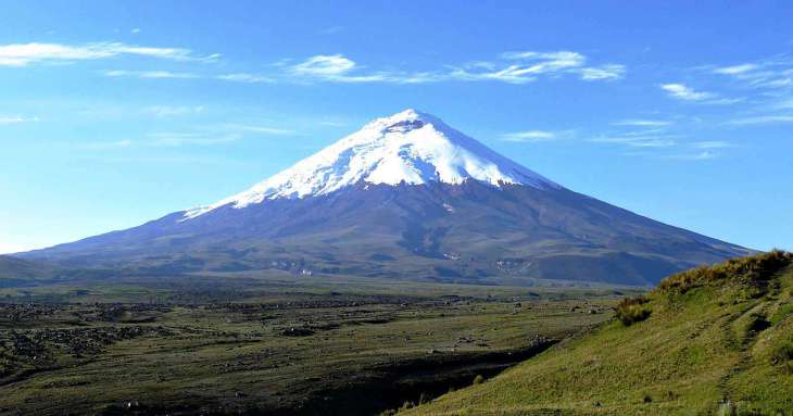 Volcan en Equateur