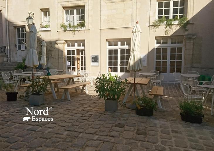 L'Hôtel de Marle à Paris, dans le Marais, siège de l'Institut Suédois