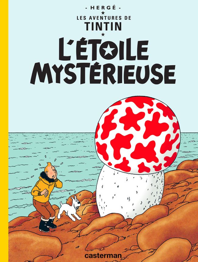 Dans L'Etoile mystérieuse (1942), la chute d'un fragment de météorite conduit Tintin dans l'océan Arctique.