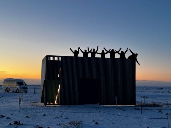 Nouvel An Viking en Islande, sous la lune - Photo Gaël G.